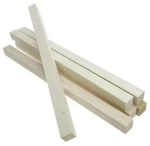 258554 Ράβδοσ Balsa Τετράγωνη 6χιλ. X1μ. X 6χιλ. (σετ 50 Τεμαχιων)