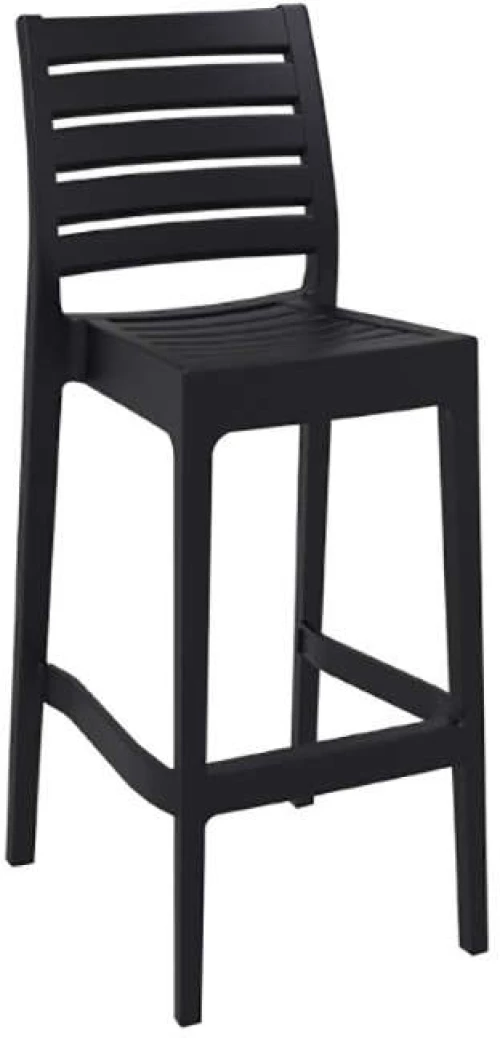 Ares Σκαμπο Μπαρ75εκ. Black Πολ/νιου
