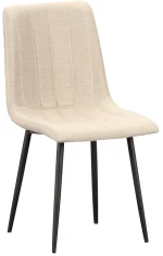 Dora Beige Υφασμα(σ4)καρεκλα Μεταλλικη