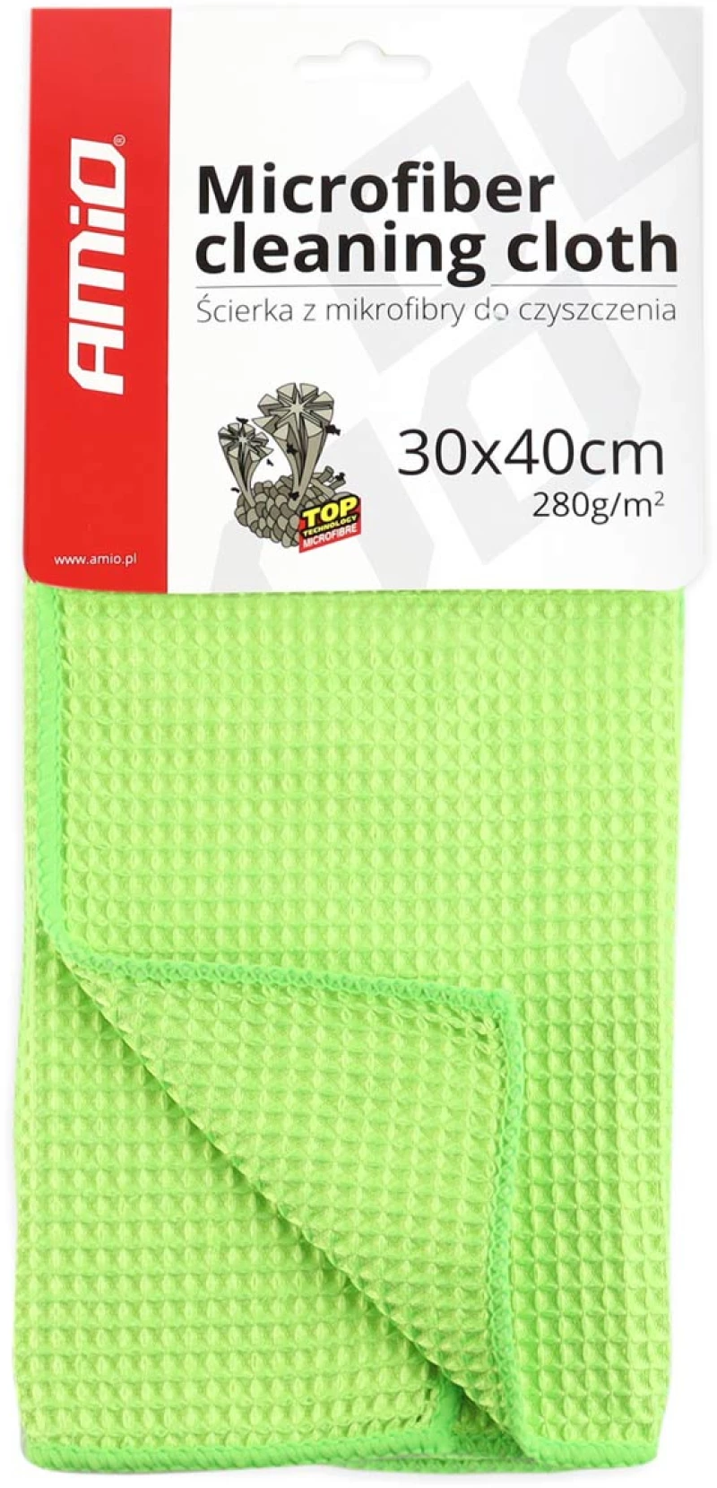 Amio Πανι Καθαρισμου Μικροφιμπρα 30x40cm 280gr Αμιο - 1 Τεμ. 02606/am