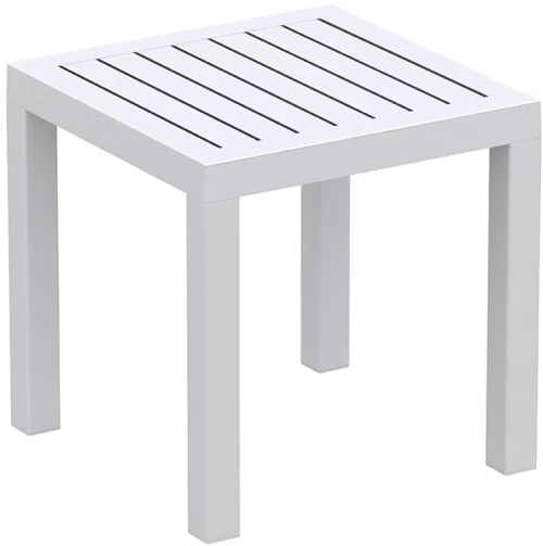Ocean White Τραπεζι 45χ45χ45εκ. Πολ/νιου