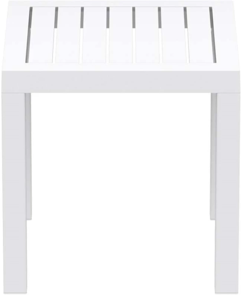 Ocean White Τραπεζι 45χ45χ45εκ. Πολ/νιου