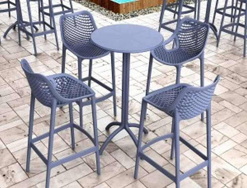 Octopus Bar Φ60χ108εκ.dark Grey Πολ/νιου
