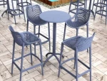 Octopus Bar Φ60χ108εκ.dark Grey Πολ/νιου