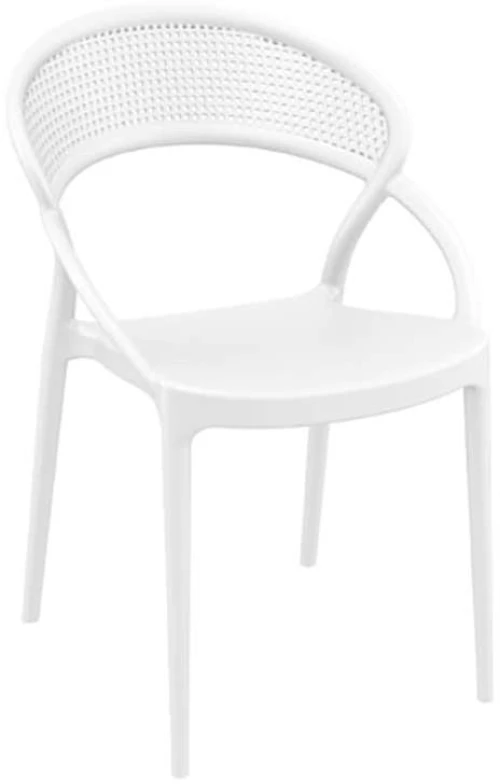 Sunset White Καρεκλα Πολ/νιου