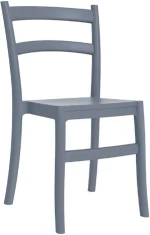 Tiffany Dark Grey Καρεκλα Πολ/νιου