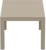 Vegas Taupe 100x180/220χ75εκ. Επεκτ.τραπεζι Πολ/νιου