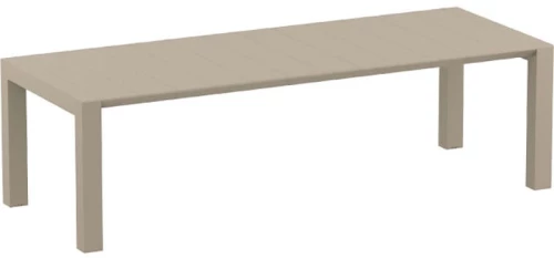 Vegas Taupe 100x260/300χ75εκ. Επεκτ.τραπεζι Πολ/νιου