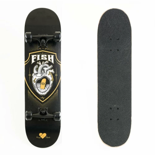 Skateboard 31'' Black Heart