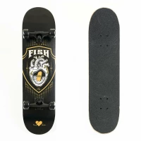 Skateboard 31'' Black Heart