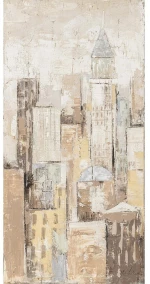 271781 Πινακασ "πολη" Καμβασ 60x120cm