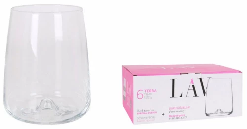 Σετ Ποτηριών Lav Terra 475 Cc (6 Pcs)