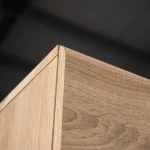 Ντουλάπα Μονόφυλλη Solo1d Sonoma Με Wenge 45x58x197cm