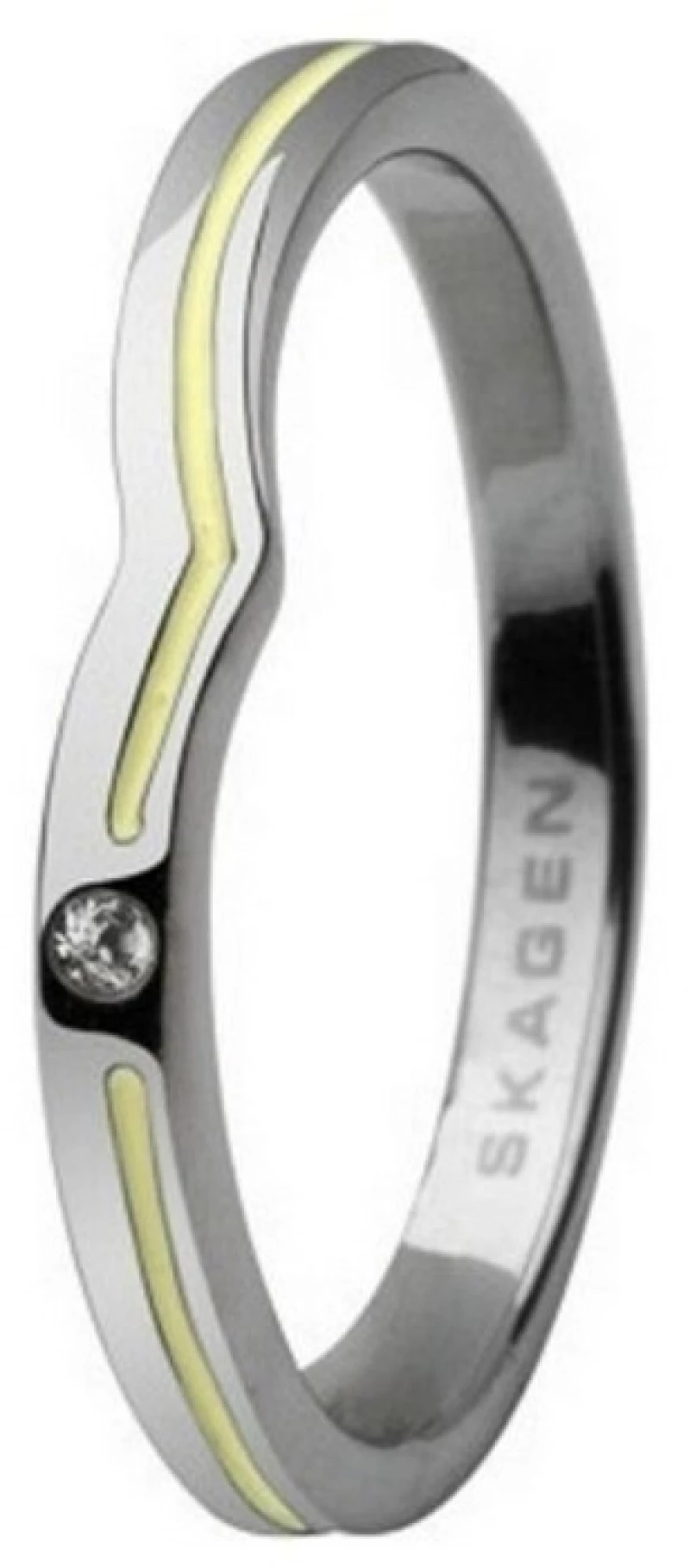 Γυναικεία Δαχτυλίδια Skagen Jrsy018ss7 (μέγεθος 15)
