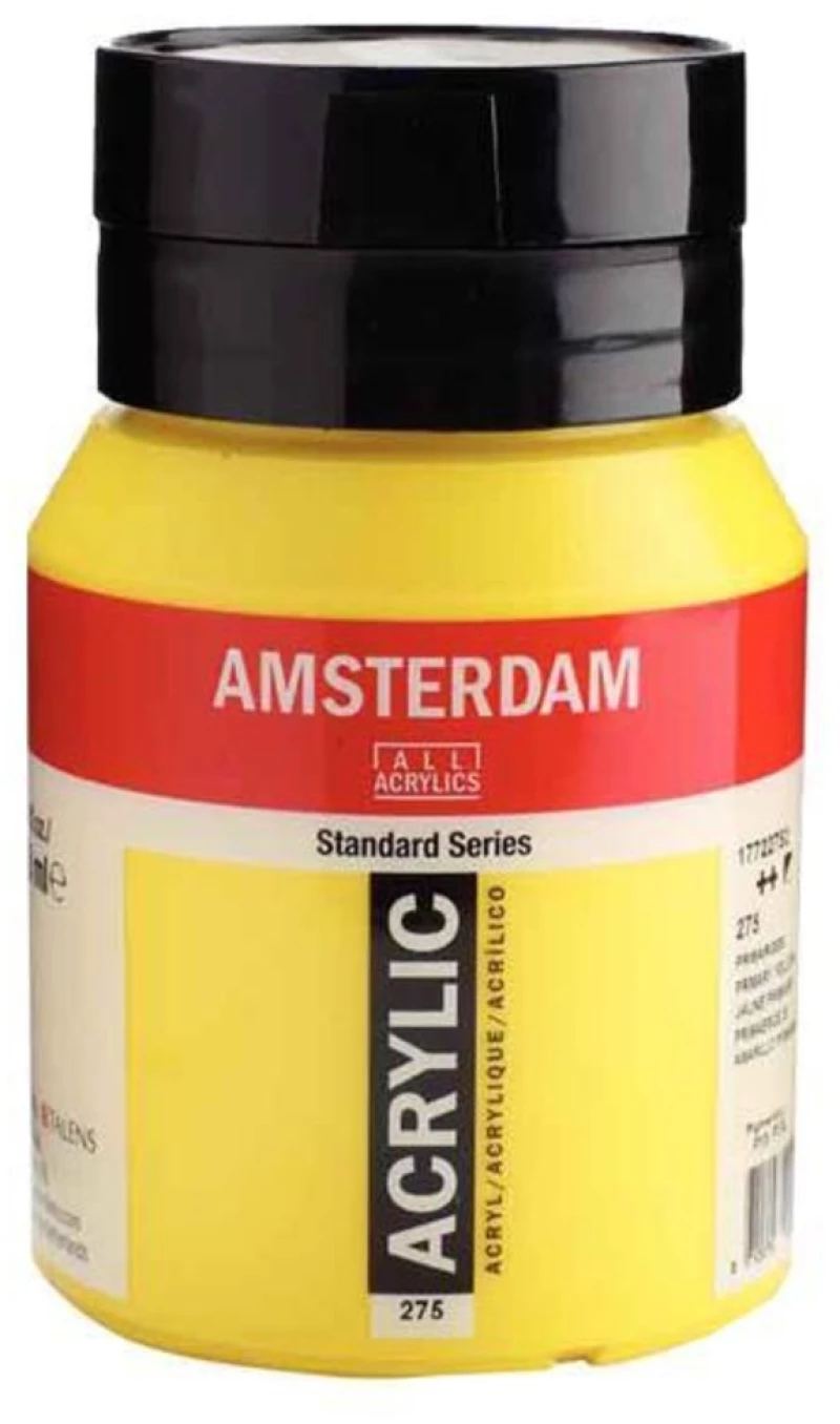 260886 Talens Amsterdam Ακρυλικό Χρώμα 275 Primary Yellow 500ml