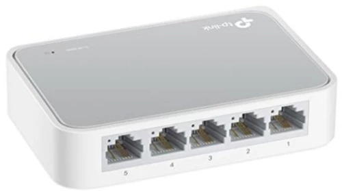 Switch Γραφείου Tp-link Tl-sf1005d Rj45 X 5 10/100 Mbps Πλαστική Ύλη