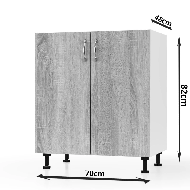 Modest Κάτω Ντουλάπι Σονόμα 70x48x82cm
