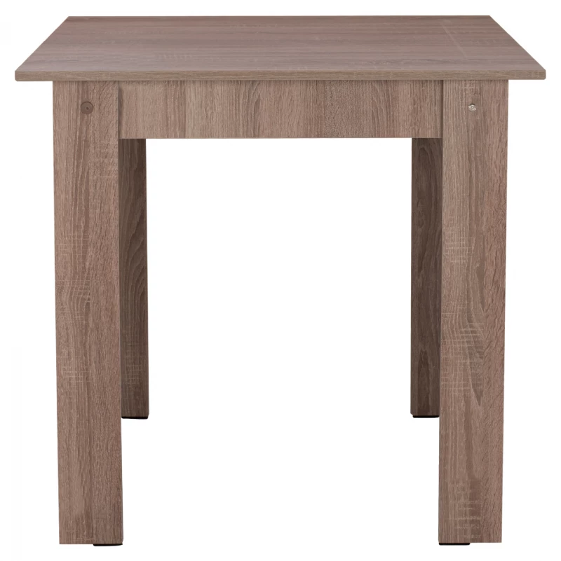Τραπεζι Κουζινασ Kelvin Sonama Oak Truffle Hm2427.05 80x80x77 Εκ.