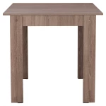 Τραπεζι Κουζινασ Kelvin Sonama Oak Truffle Hm2427.05 80x80x77 Εκ.
