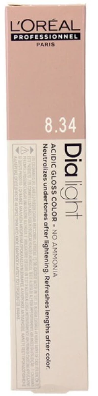 Βαφή Χωρίς Αμμωνία L'oreal Professionnel Paris Dia Light Nº 8.34 (50 Ml)