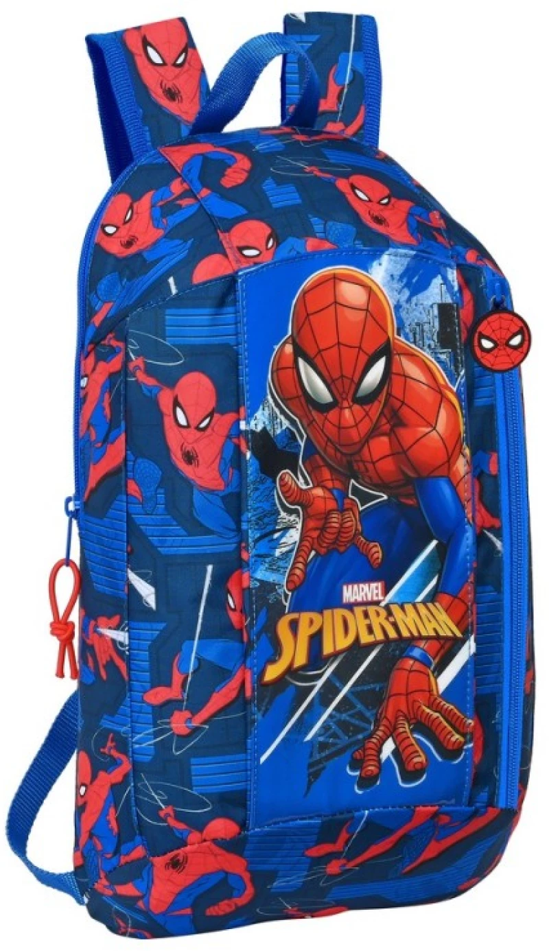 Σακίδιο Πλάτης Casual Spiderman Great Power Κόκκινο Μπλε (22 X 39 X 10 Cm)