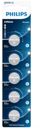 Μπαταρία Κουμπί Λιθίου Philips Cr2025