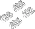 Bmw Σειρα 3 G20 4d 12/2018+ Kit Ακρα (ποδια) Για Μπαρεσ Nordrive