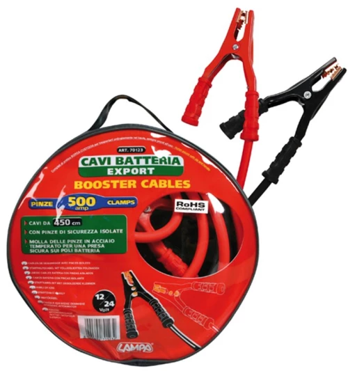 Καλωδια Φορτισησ 500α - 12/24v