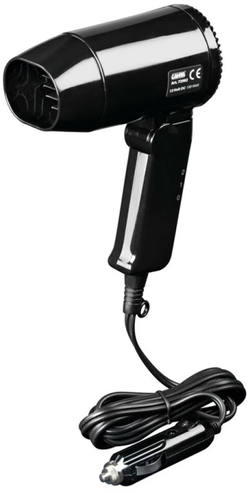 Πιστολακι Μαλλιων 12v 180w Hot-air /σεσουαρ