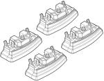 Mercedes A-klas W176 10/12+ Kit Ακρα (ποδια) Για Μπαρεσ Nordrive