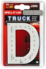 Γραμμα D Λευκο 24v Led