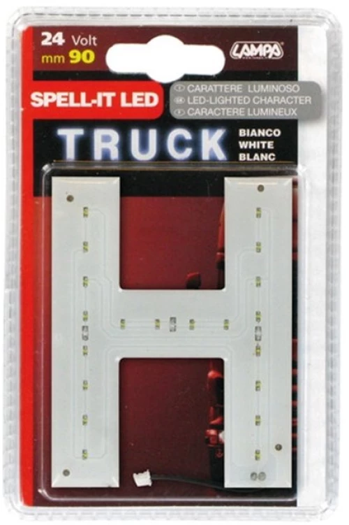 Γραμμα Η Λευκο 24v Led