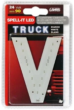 Γραμμα V Λευκο 24v Led