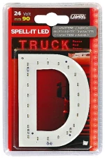 Γραμμα D Κοκκινο 24v Led
