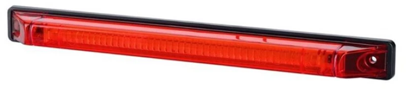Φωσ Ογκου Μπαρα Ld473 12/24v Με 2 Led Horpol 255 Χ 25 Mm (κοκκινο) - 1 Τεμ.
