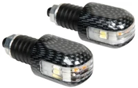 Αντιβαρο Τιμονιου Με Φλασ+led Carbon