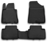 Hyundai I30 3d / 5d 03/2012+ Πατακια Μαρκε Λαστιχο Σκαφακια (μαυρο) - 4 Τεμ.