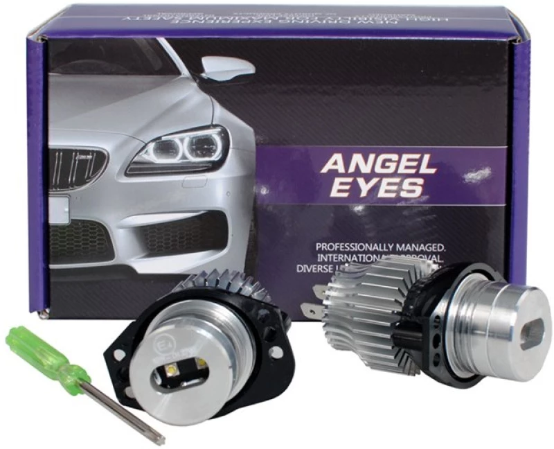 Λαμπακια Για Angel Bmw 12v 2x20w Cree Λευκο Φωσ E90/e91 2τεμ. M-tech