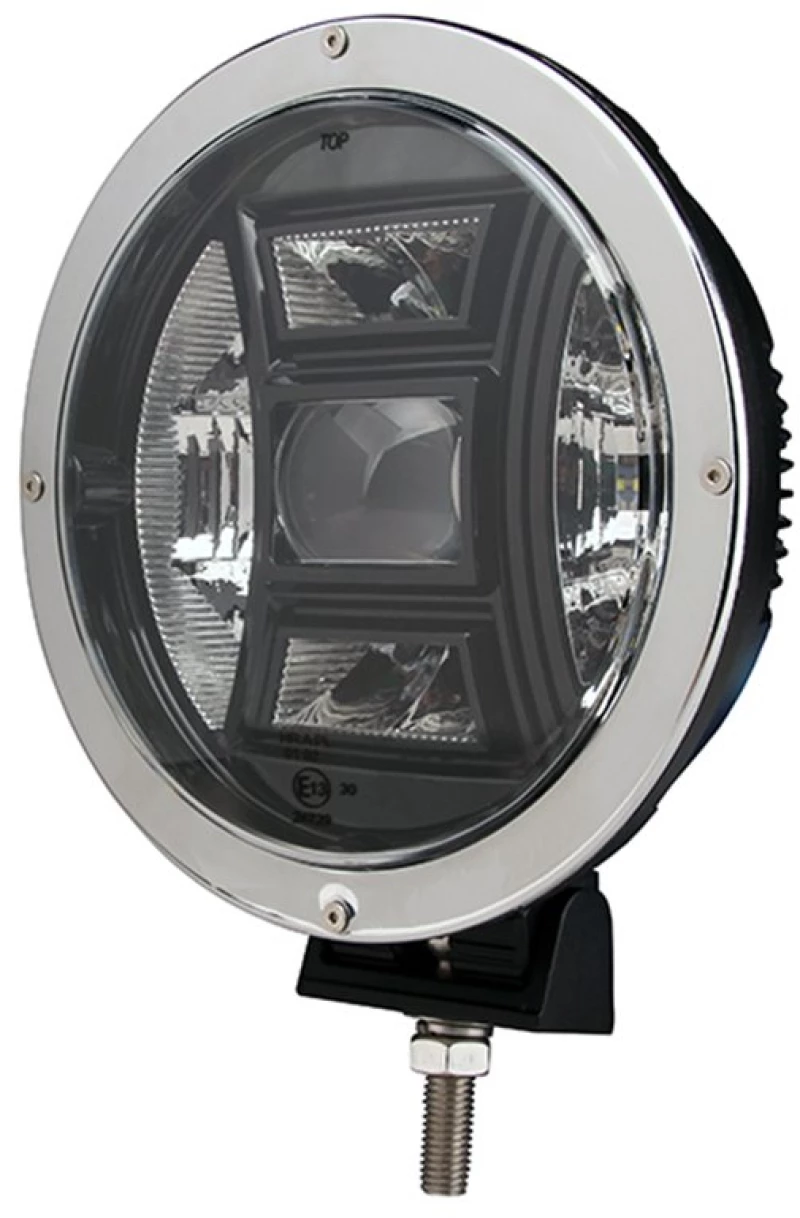 Προβολεασ Led Driving Χρωμιο 10-30v 70w 6400lm Cree Led Στρογγυλοσοσ 9 Ιντσων