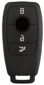 Mercedes Type-3 Καλυμμα Κλειδιων Σιλικονησ Μαυρο Χρωμα 1τεμ.
