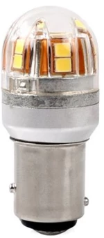 P21/5w 12/24v Bay15d 2,8w 15xsmd2835 Led Λευκο Can-bus Blister M-tech 1τεμ.