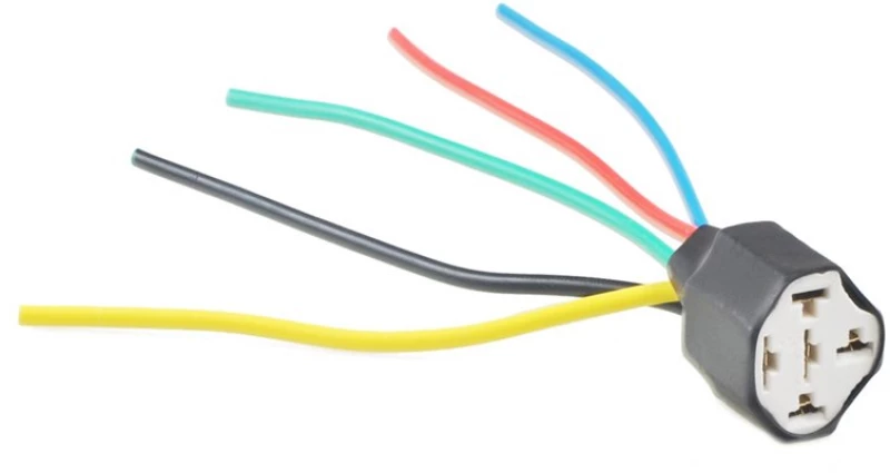 Βαση/φισα Κεραμικη Για Ρελε 5 Pin Me 5 Καλωδια (14 Cm) M-tech - 1 Τεμ.