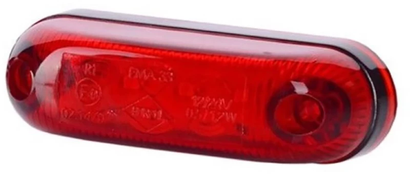 Φωσ Ογκου Ld410 12/24v 3led Κοκκινο 8 X 2,5 Cm -1τεμ.