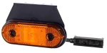 Φωσ Ογκου Ld650 12/24v 1led Horpol Πορτοκαλι (11 X 3,2 Cm)1τεμ.