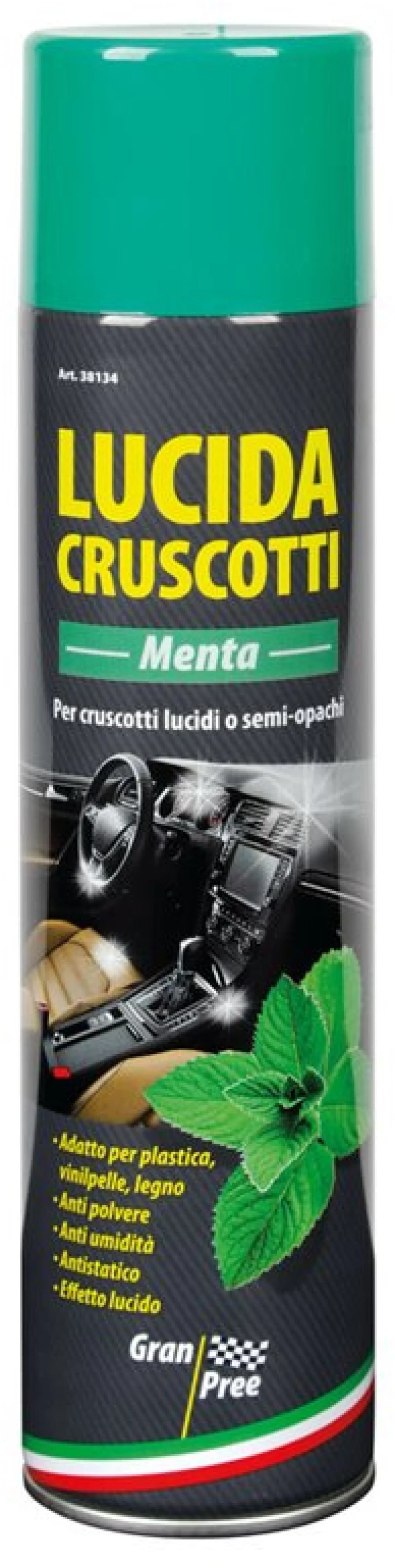 Σπρει Ταμπλω Σιλικονησ Με Αρωμα Μεντα Gran Pree 400ml Lampa - 1 Τεμ