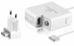 Powertech Τροφοδοτικό Laptop Pt-289 Για Apple, 60w, 16.5v/3.65a, Λευκό