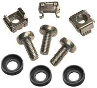 Powertech Σετ Βίδες Με Παξιμάδια Netw-0011 Για Κολώνα Rack, M6*16, 20τμχ