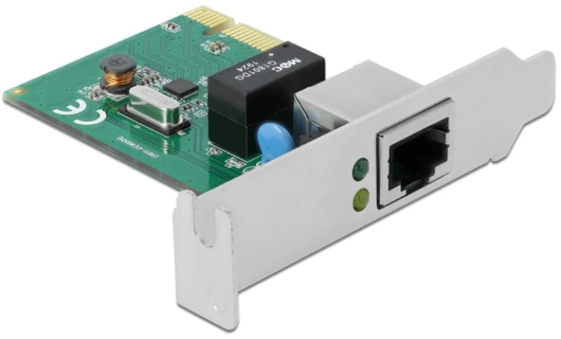 Delock Κάρτα Επέκτασης Pci Σε 1x Rj45 Gigabit Lan 90381, 1000mbps