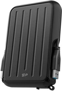 Silicon Power Εξωτερικός Hdd Armor A66, 1tb, Usb 3.2, Μαύρος