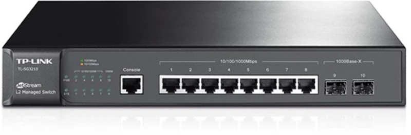 Tp-link Jetstream L2+ Managed Switch Tl-sg3210, 8-port Gigabit, Ver. 3.0
